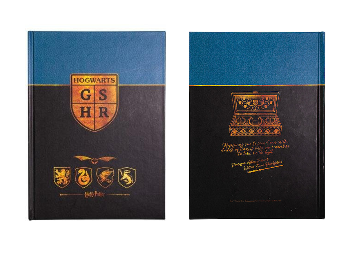Harry Potter Hogwarts Houses – Premium Σημειωματάριο A5