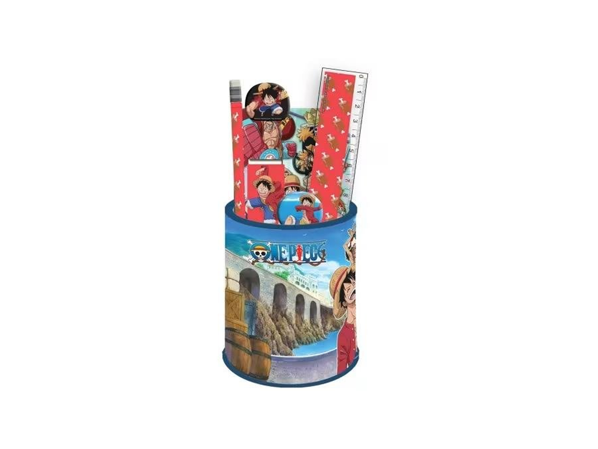 One Piece – Μεταλλική Μολυβοθήκη & Σετ Γραφικής Ύλης 7 Τεμαχίων