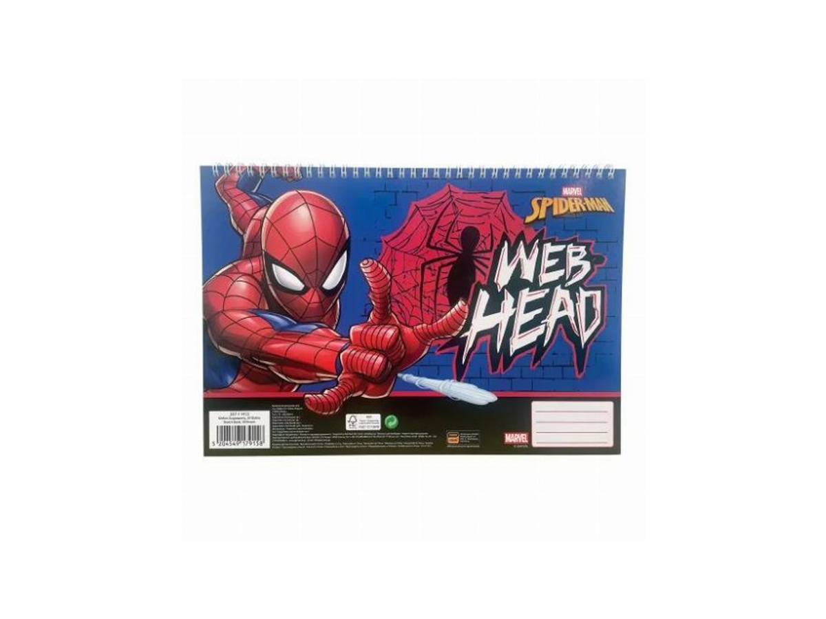 Marvel Spider-Man Ultimate – Μπλοκ Ζωγραφικής A4 30 Φύλλων