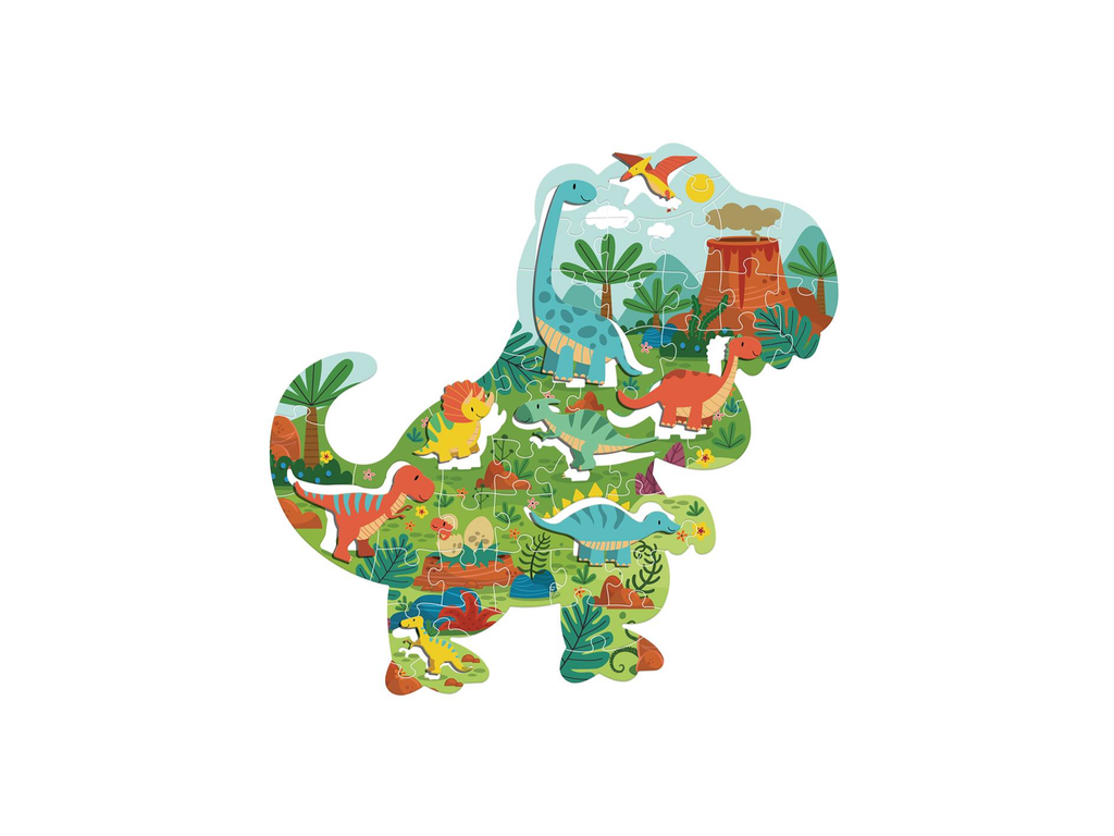 Luna Toys Δεινόσαυροι – Παζλ 48 Τεμαχίων