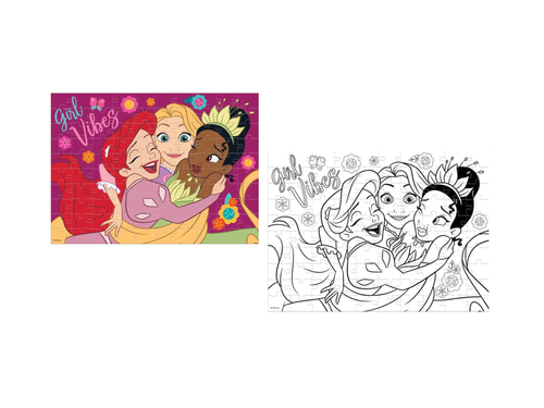 Disney Princess – Παζλ Χρωματισμού 2 Όψεων 100 Τεμαχίων