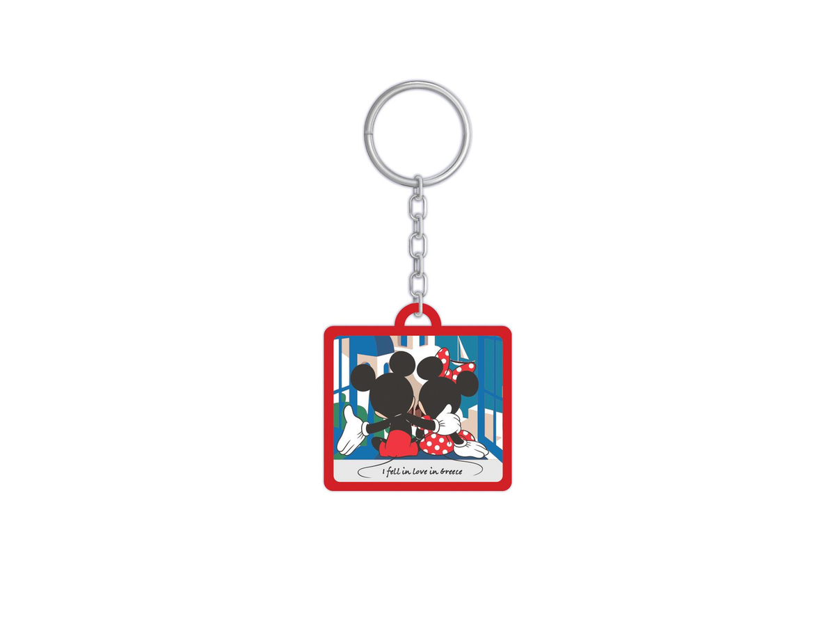Disney Mickey & Minnie I Fell in Love in Greece – Σετ Πορτοφόλι & Μπρελόκ