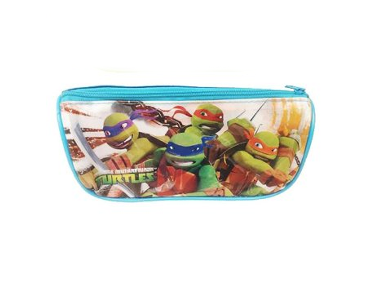 Κασετίνα Teenage Mutant Ninja Turtles Γαλάζια 19×9 cm – Nickelodeon