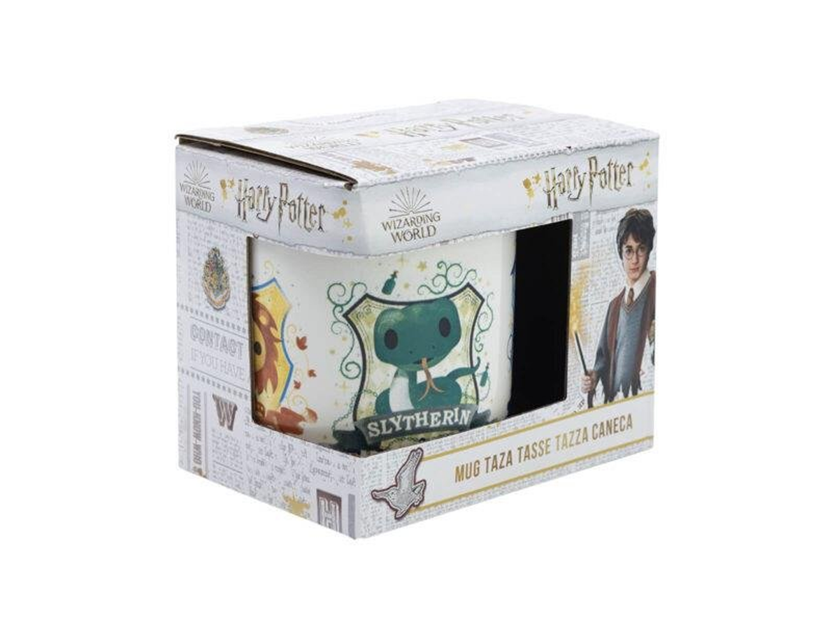 Harry Potter Chibi Hogwarts Houses – Κεραμική Κούπα 325 ml