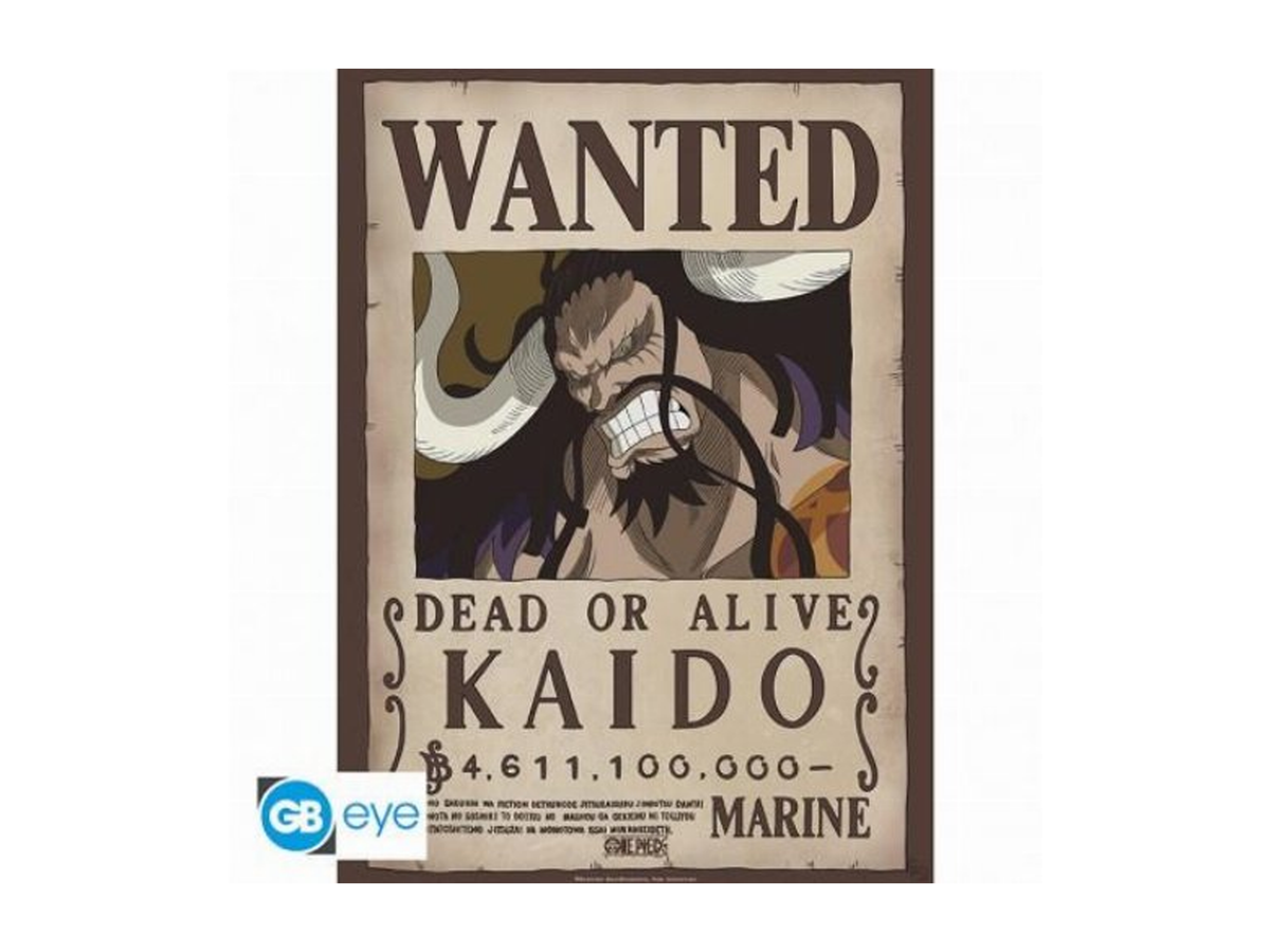 One Piece Wanted Kaido – Αφίσα 52 × 38 cm