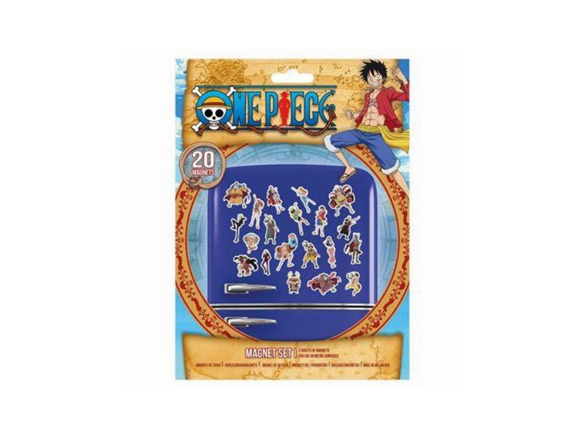 One Piece The Great Pirate Era Chibi – Σετ 20 Μαγνητάκια