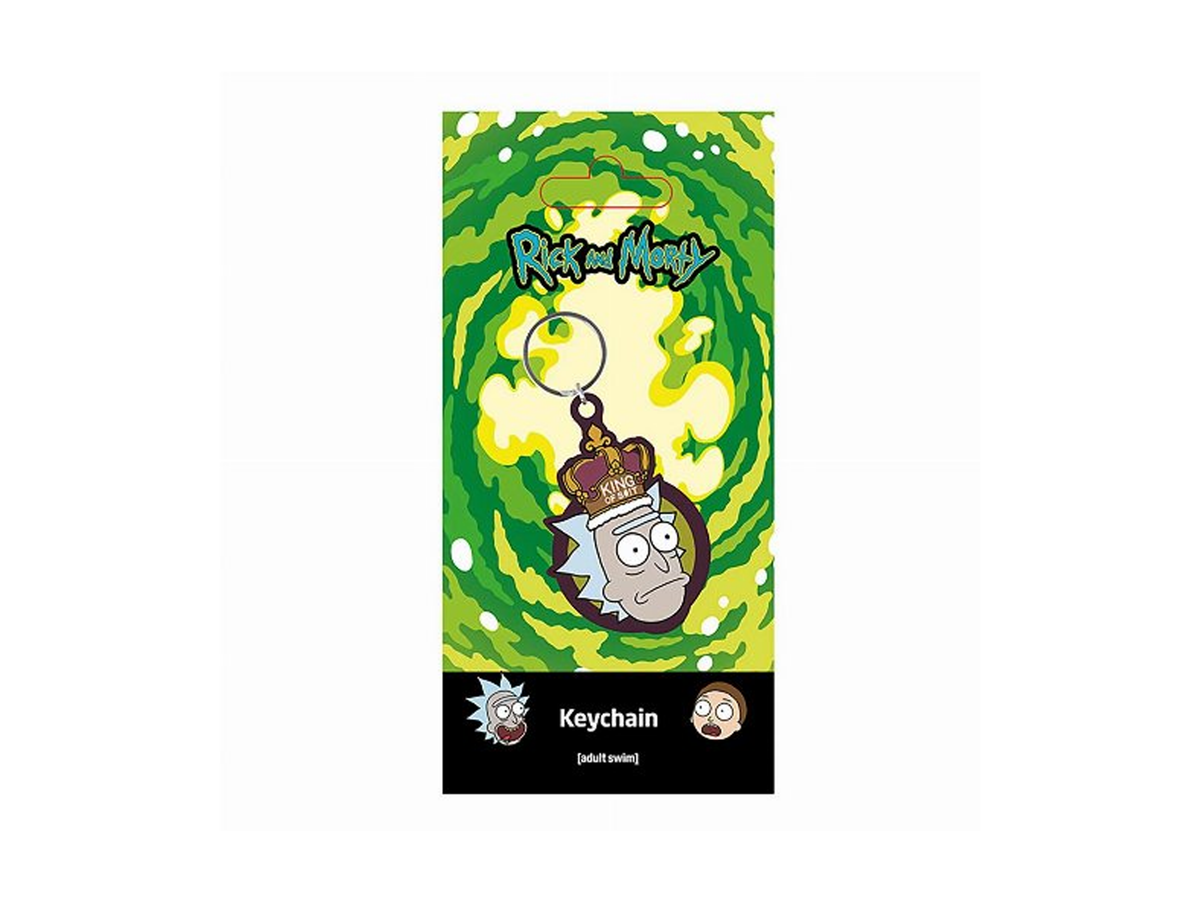 Rick and Morty King of Shit – PVC Μπρελόκ