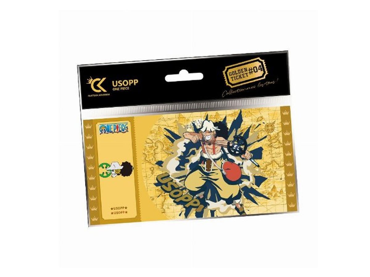 One Piece Usopp #04 – Golden Ticket (ΠΕΝΤΑΚΑΘΑΡΗ ΣΥΣΚΕΥΑΣΙΑ-ΧΩΡΙΣ ΕΤΙΚΕΤΕΣ)