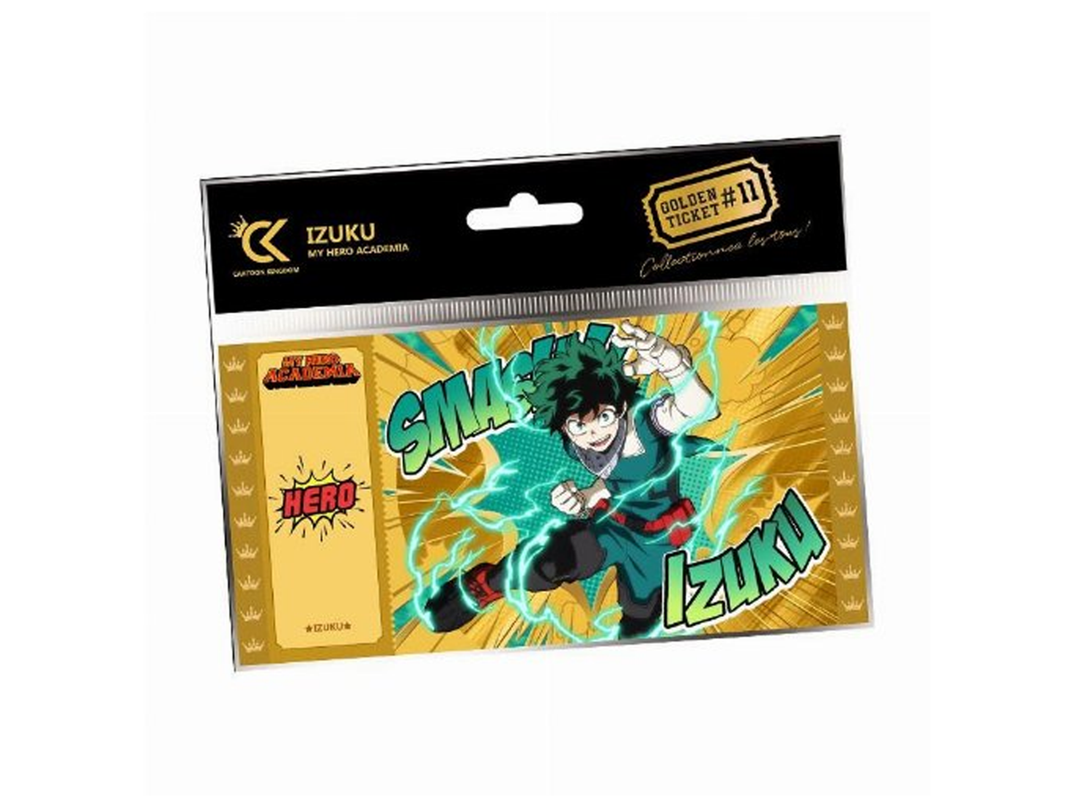 My Hero Academia Izuku Midoriya #11 – Golden Ticket (ΠΕΝΤΑΚΑΘΑΡΗ ΣΥΣΚΕΥΑΣΙΑ-ΧΩΡΙΣ ΕΤΙΚΕΤΕΣ)