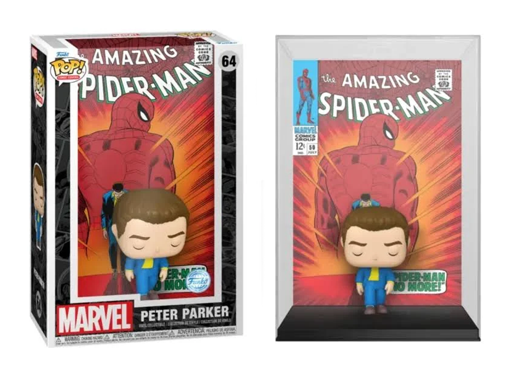 Funko Pop! Comic Covers – Marvel The Amazing Spider-Man, Peter Parker #64 Special Edition