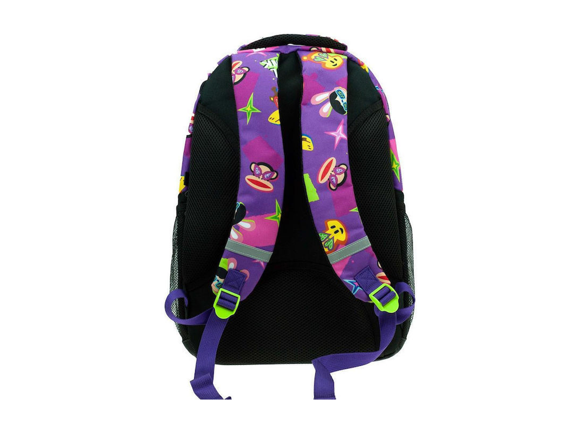 Σχολική Ανατομική Τσάντα Πλάτης Paul Frank Punk 30L 48×30×28 cm