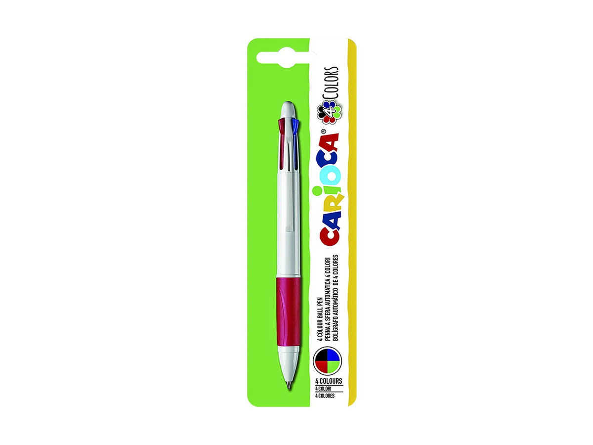 Στυλό Διαρκείας Carioca 4 Χρωμάτων 1,0 mm