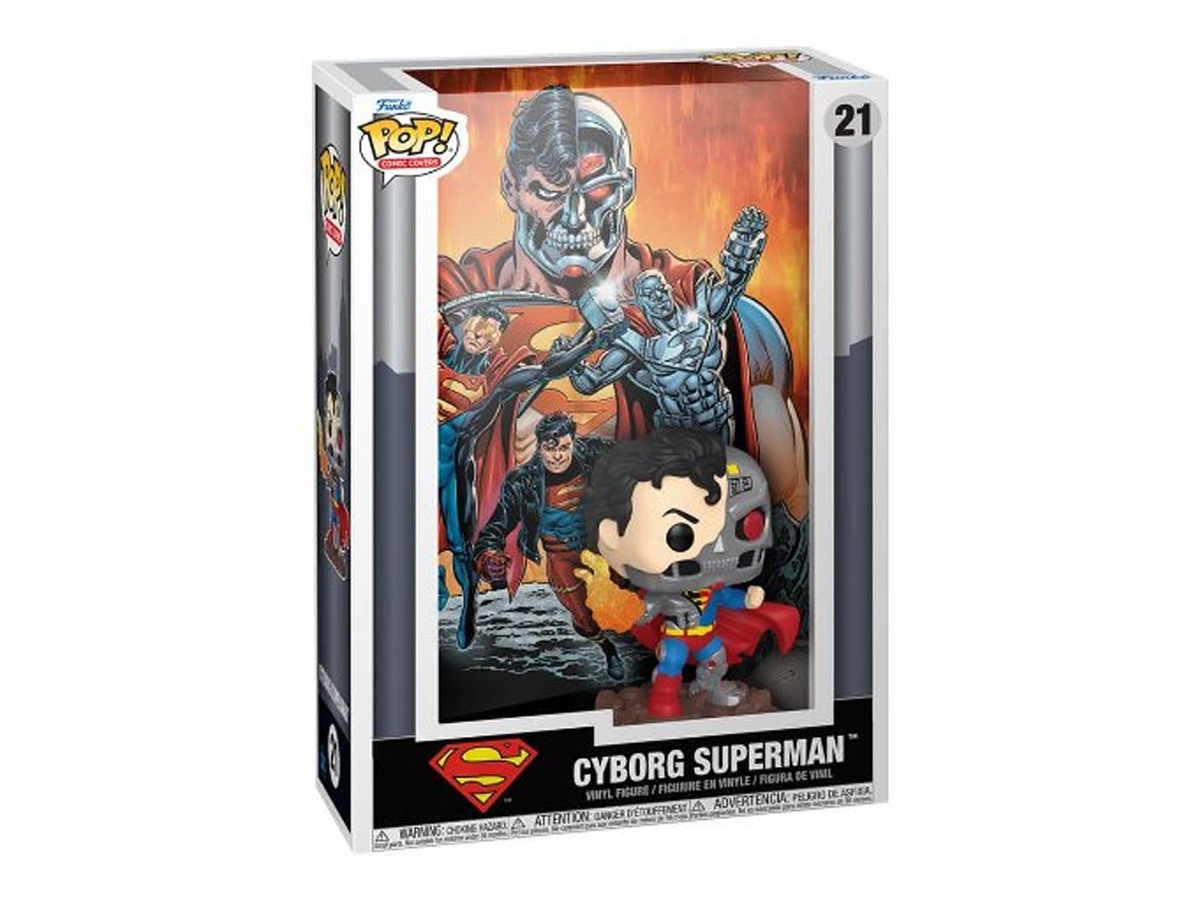 Funko Pop! Comic Covers – DC Reign of the Supermen, Cyborg Superman #21