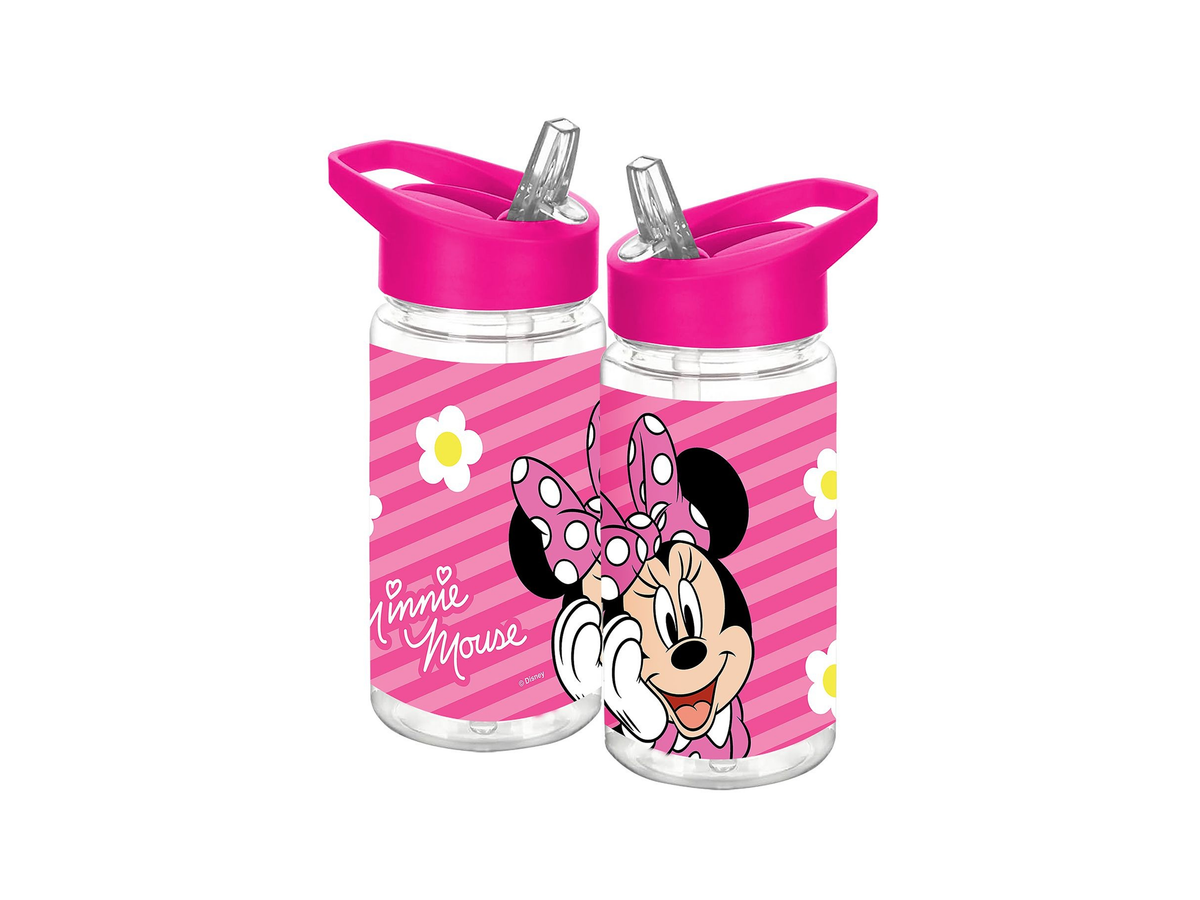 Παγούρι Disney Minnie Mouse 450ml με Καλαμάκι
