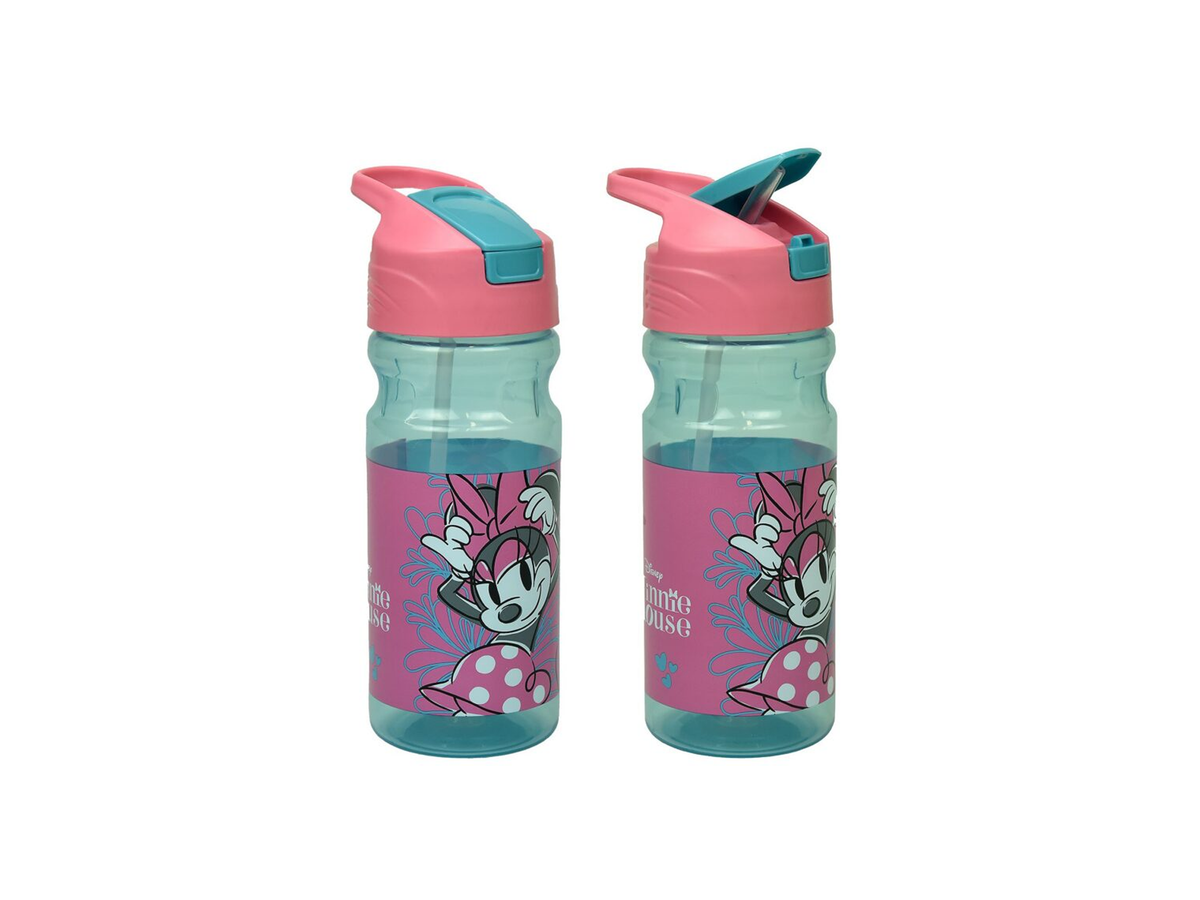 Παγούρι Disney Minnie Mouse με Καλαμάκι Flip