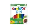 Ξυλομπογιές Carioca Tita 24 Χρωμάτων – 24 Τεμάχια